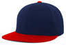 Pacific Headwear Premium A/C² Performance Flexfit® Cap - Pacific Headwear ES811 NAVY/RED S/M