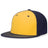 Pacific Headwear Premium Lightweight Perforated PacFlex Cap Powered by Coolcore® - Pacific Headwear ES471 GOLD/NAVY/NAVY S/M