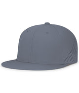 Pacific Headwear Premium Lightweight Perforated PacFlex Cap Powered by Coolcore® - Pacific Headwear ES471 GRAPHITE S/M