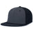 Pacific Headwear Premium Lightweight Perforated PacFlex Cap Powered by Coolcore® - Pacific Headwear ES471 GRAPHITE/BLACK/BLACK S/M