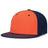 Pacific Headwear Premium Lightweight Perforated PacFlex Cap Powered by Coolcore® - Pacific Headwear ES471 ORANGE/NAVY/NAVY S/M