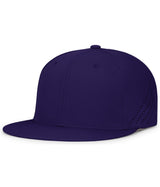 Pacific Headwear Premium Lightweight Perforated PacFlex Cap Powered by Coolcore® - Pacific Headwear ES471 PURPLE (HLW) S/M