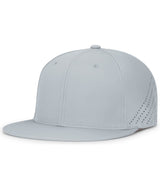 Pacific Headwear Premium Lightweight Perforated PacFlex Cap Powered by Coolcore® - Pacific Headwear ES471 SILVER S/M
