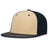 Pacific Headwear Premium Lightweight Perforated PacFlex Cap Powered by Coolcore® - Pacific Headwear ES471 VEGAS/BLACK/BLACK S/M