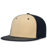 Pacific Headwear Premium Lightweight Perforated PacFlex Cap Powered by Coolcore® - Pacific Headwear ES471 VEGAS/BLACK/BLACK S/M