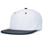 Pacific Headwear Premium Lightweight Perforated PacFlex Cap Powered by Coolcore® - Pacific Headwear ES471 WHITE/BLACK S/M