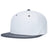 Pacific Headwear Premium Lightweight Perforated PacFlex Cap Powered by Coolcore® - Pacific Headwear ES471 WHITE/GRAPHITE S/M