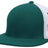 Pacific Headwear Premium M2 Performance Trucker Flexfit® Cap - Pacific Headwear ES341 DARK GREEN/WHITE/DARK GREEN S/M