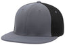 Pacific Headwear Premium M2 Performance Trucker Flexfit® Cap - Pacific Headwear ES341 GRAPHITE/BLACK/GRAPHITE S/M
