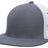 Pacific Headwear Premium M2 Performance Trucker Flexfit® Cap - Pacific Headwear ES341 GRAPHITE/WHITE/GRAPHITE S/M