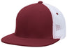 Pacific Headwear Premium M2 Performance Trucker Flexfit® Cap - Pacific Headwear ES341 MAROON/WHITE/MAROON S/M