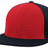Pacific Headwear Premium M2 Performance Trucker Flexfit® Cap - Pacific Headwear ES341 RED/NAVY/NAVY S/M