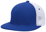 Pacific Headwear Premium M2 Performance Trucker Flexfit® Cap - Pacific Headwear ES341 ROYAL/WHITE/ROYAL S/M