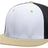 Pacific Headwear Premium M2 Performance Trucker Flexfit® Cap - Pacific Headwear ES341 WHITE/BLACK/VEGAS S/M