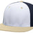 Pacific Headwear Premium M2 Performance Trucker Flexfit® Cap - Pacific Headwear ES341 WHITE/NAVY/VEGAS S/M