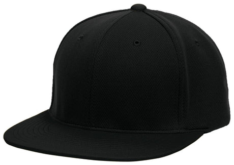 Pacific Headwear Premium P - Tec Flexfit® Cap - Pacific Headwear ES342 BLACK S/M