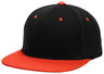 Pacific Headwear Premium P - Tec Flexfit® Cap - Pacific Headwear ES342 BLACK/ORANGE S/M