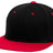 Pacific Headwear Premium P - Tec Flexfit® Cap - Pacific Headwear ES342 BLACK/RED S/M