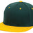 Pacific Headwear Premium P - Tec Flexfit® Cap - Pacific Headwear ES342 DARK GREEN/GOLD S/M