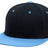 Pacific Headwear Premium P - Tec Flexfit® Cap - Pacific Headwear ES342 NAVY/COLUMBIA BLUE S/M