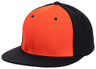 Pacific Headwear Premium P - Tec Flexfit® Cap - Pacific Headwear ES342 ORANGE/BLACK/BLACK S/M