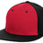 Pacific Headwear Premium P - Tec Flexfit® Cap - Pacific Headwear ES342 RED/BLACK/BLACK S/M