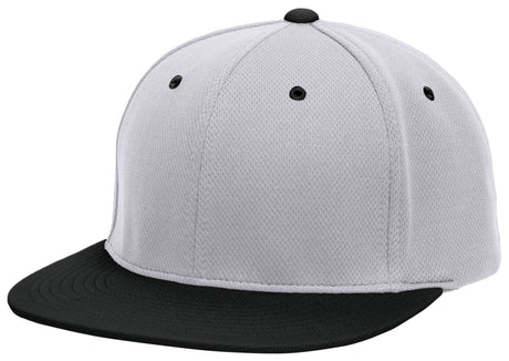 Pacific Headwear Premium P - Tec Flexfit® Cap - Pacific Headwear ES342 SILVER/BLACK S/M