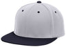Pacific Headwear Premium P - Tec Flexfit® Cap - Pacific Headwear ES342 SILVER/NAVY S/M
