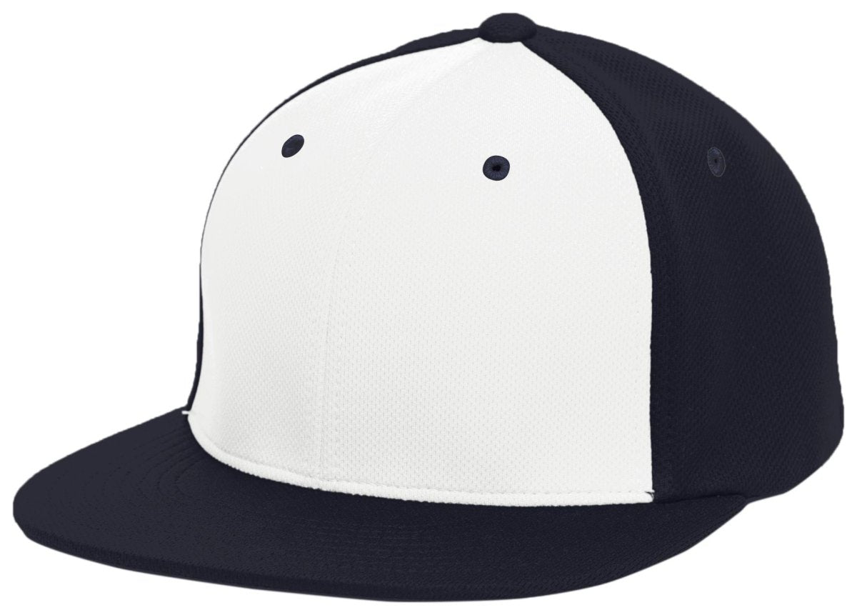Pacific Headwear Premium P - Tec Flexfit® Cap - Pacific Headwear ES342 WHITE/NAVY/NAVY S/M
