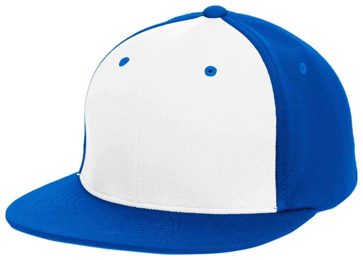 Pacific Headwear Premium P - Tec Flexfit® Cap - Pacific Headwear ES342 WHITE/ROYAL/ROYAL S/M