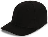 Pacific Headwear Pro - Wool Pacflex Cap - Pacific Headwear P821 BLACK S/M