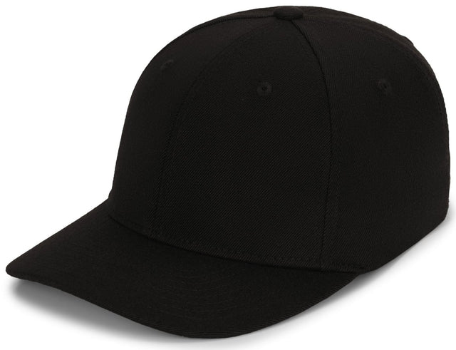 Pacific Headwear Pro - Wool Pacflex Cap - Pacific Headwear P821 BLACK S/M