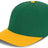 Pacific Headwear Pro - Wool Pacflex Cap - Pacific Headwear P821 DARK GREEN/GOLD S/M