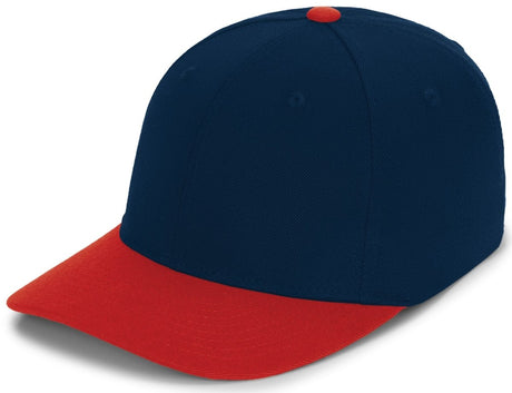 Pacific Headwear Pro - Wool Pacflex Cap - Pacific Headwear P821 NAVY/RED S/M