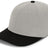 Pacific Headwear Pro - Wool Pacflex Cap - Pacific Headwear P821 SILVER/BLACK S/M