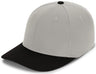 Pacific Headwear Pro - Wool Pacflex Cap - Pacific Headwear P821 SILVER/BLACK S/M