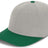 Pacific Headwear Pro - Wool Pacflex Cap - Pacific Headwear P821 SILVER/DARK GREEN S/M