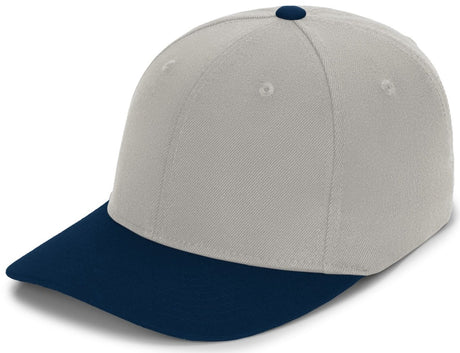 Pacific Headwear Pro - Wool Pacflex Cap - Pacific Headwear P821 SILVER/NAVY S/M