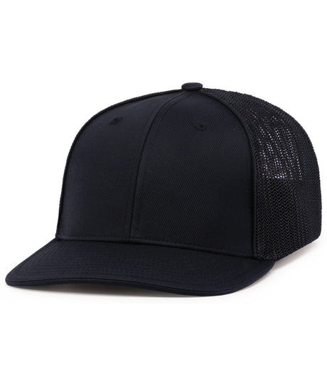 Pacific Headwear Trucker Flexfit® Cap 404F BLACK S/M