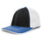 Pacific Headwear Trucker Flexfit® Cap 404F BLACK/WHITE/ROYAL S/M