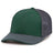 Pacific Headwear Trucker Flexfit® Cap 404F DARK GREEN/GRAPHITE/GRAPHITE S/M