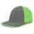 Pacific Headwear Trucker Flexfit® Cap 404F GRAPHITE/NEON GREEN/GRAPHITE S/M