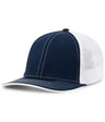 Pacific Headwear Trucker Flexfit® Cap 404F NAVY/WHITE S/M
