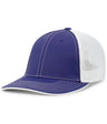Pacific Headwear Trucker Flexfit® Cap 404F PURPLE/WHITE S/M