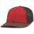 Pacific Headwear Trucker Flexfit® Cap 404F RED/GRAPHITE/GRAPHITE S/M