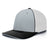 Pacific Headwear Trucker Flexfit® Cap 404F SILVER/WHITE/BLACK S/M
