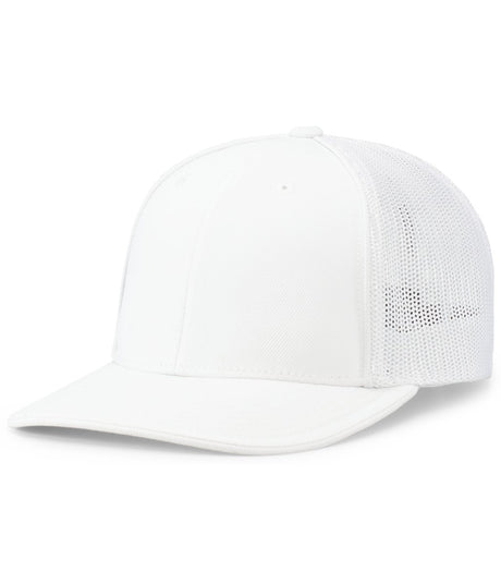 Pacific Headwear Trucker Flexfit® Cap 404F WHITE S/M