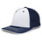 Pacific Headwear Trucker Flexfit® Cap 404F WHITE/NAVY/NAVY S/M