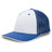 Pacific Headwear Trucker Flexfit® Cap 404F WHITE/ROYAL/ROYAL S/M