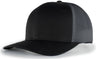 Pacific Headwear Trucker PacFlex Snapback Cap - Pacific Headwear P151 BLACK/GRAPHITE/BLACK OS